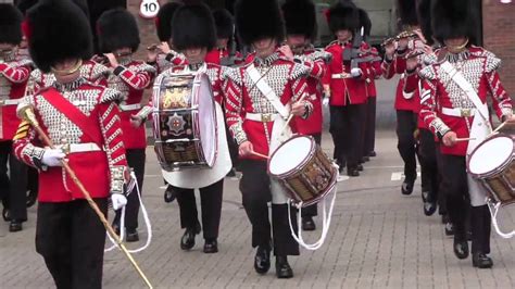 Drums have been around for centuries. Changing the Guard: Corps of Drums Coldstream Guards, July ...