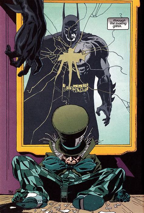 Batman And Mad Hatter By Tim Sale Batman Batman Artwork Batman Comics