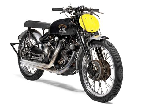 1951 Vincent Black Lightning Sets A New Record Luxfanzine