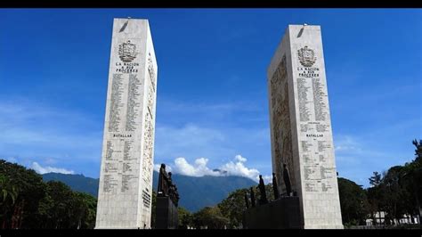 Los Próceres Heroes Monument Of Venezuela Youtube