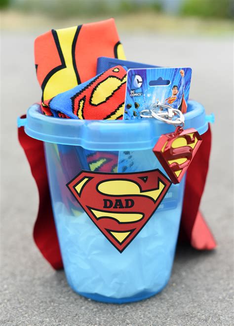 When actually is father's day? Father's Day Superhero Gift Basket - Fun-Squared