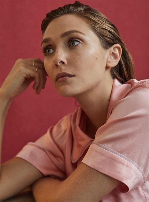 Elizabeth Olsen Poses In Minimal Fashion For Es Magazine Fashion Gone
