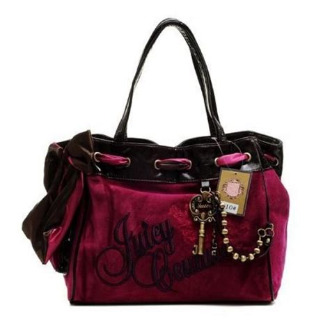 Juicy Couture Internshipjuicy Couture Daydreamer Crown Embroidery Scarletblack Handbags