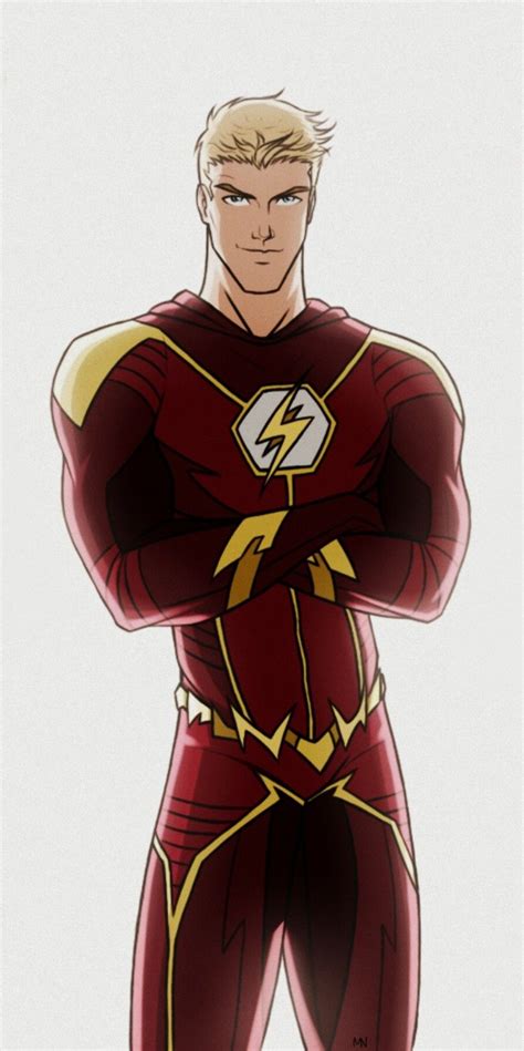 Barry Allen The Flash Flash Comics Speedster Superhero Comic Heroes