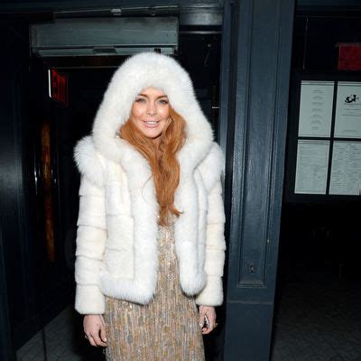 Lindsay Lohan And The Mystery Of Half A Stolen Fur Coat