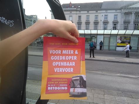 Gent Betoging Voor Meer En Goedkoper Openbaar Vervoer Linkse