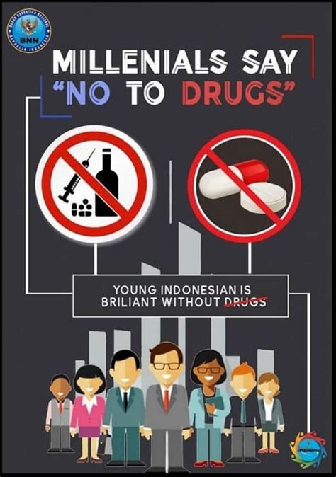 Contoh Poster Narkoba Simple Dan Mudah Broonet