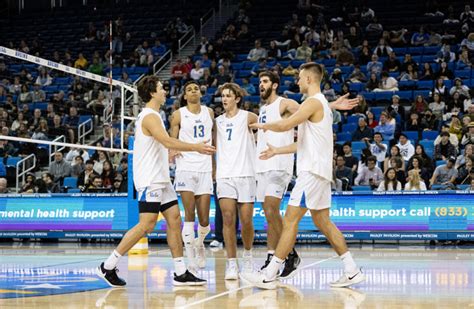 Ucla Mens Volleyball Sweeps Uc San Diego Rematch With New Lineup