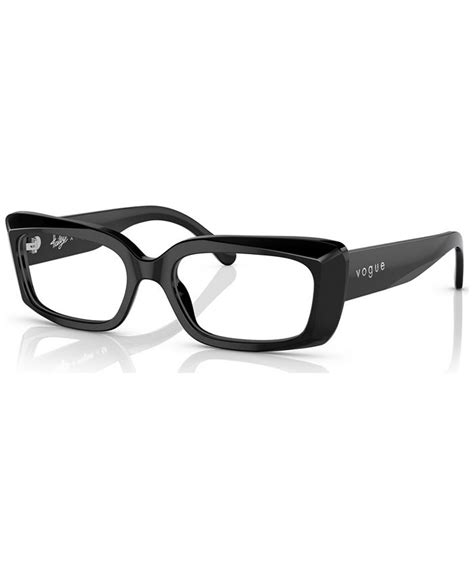 vogue eyewear women s rectangle eyeglasses vo544152 o macy s