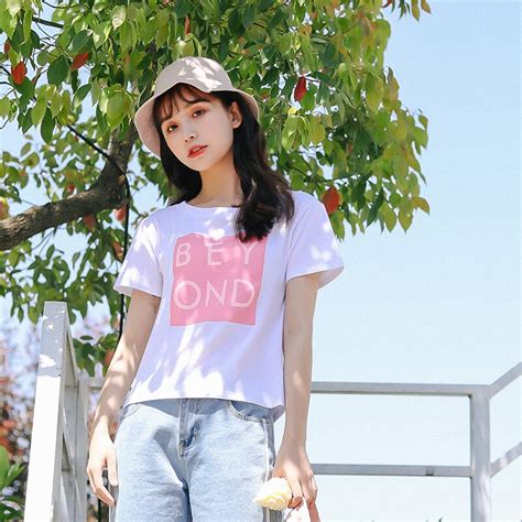 Harajuku Clothes Summer 2018 Korean Style Spring Vintage Fashion White
