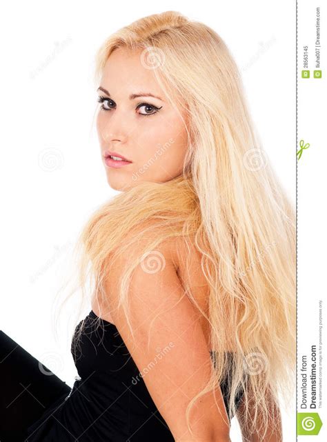 verticale de jeune fille blonde sexy image stock image du mignon eyeshadow 28563145