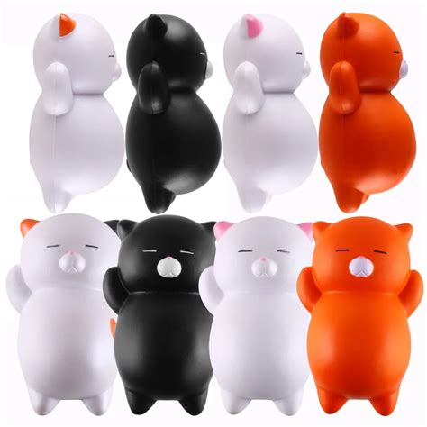 5 Big Squishy Toy Cute Cat Antistress Ball Squeeze Mochi Rising Toys