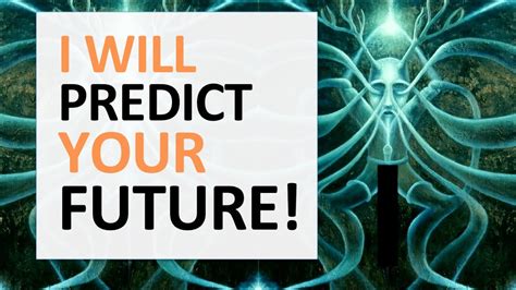Humans still can't predict elections but we're pretty good at predicting the immediate future. 100% accurate: I can predict YOUR future!! (incredible ...