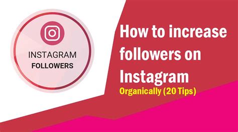 How To Increase Followers On Instagram Organically 20 Tips Aitechtonic