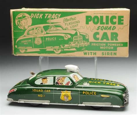 Antique Marx 1930's Siren Police Car - angelaanneart