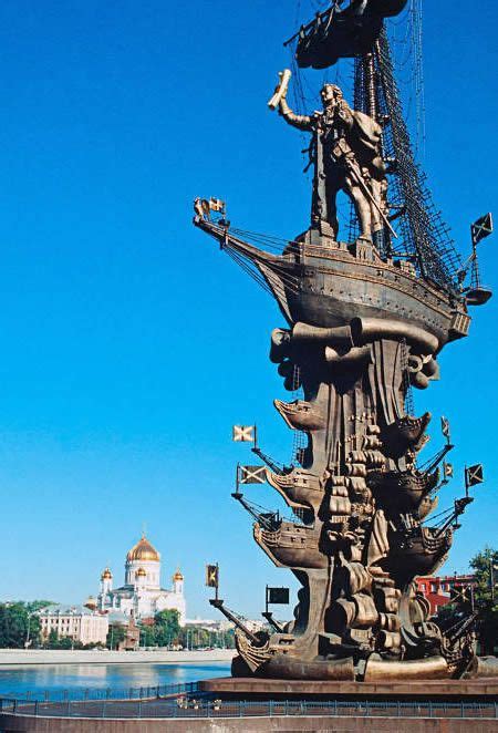 Peter The Great Statue Moscow ~via Annouschka Przybylska Peter The