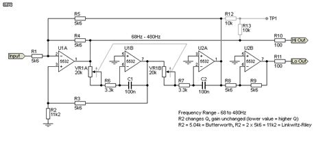 Passive Subwoofer Crossover Circuit Diagram Iot Wiring Diagram