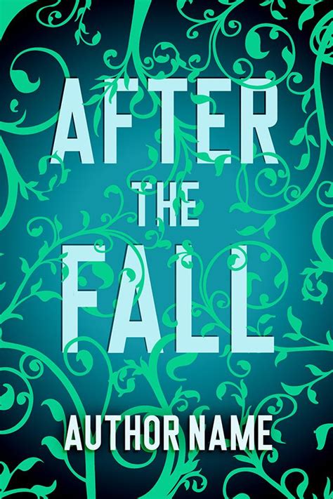 After The Fall Book Covers For Sale Good Books Premade Book Covers