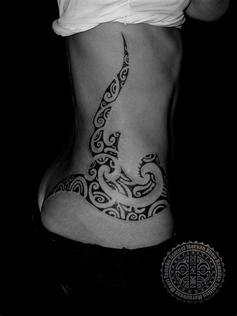 Feminine Polynesian Tattooing By Samuel Shaw At Kulture Tattoo
