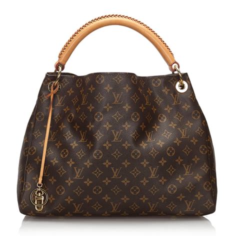 Louis Vuitton Vintage Monogram Artsy Mm Bag Brown Leather Handbag