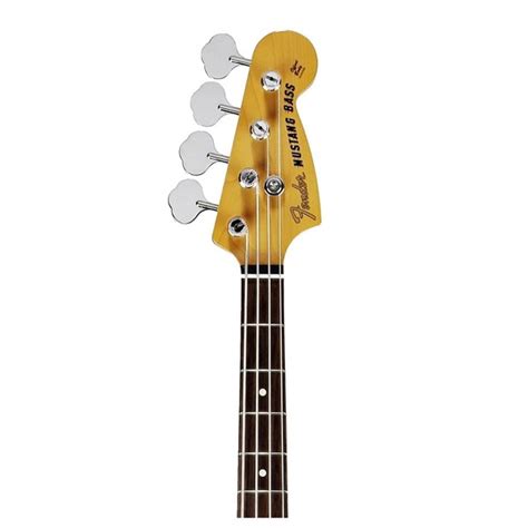 Disc Fender Fsr Mustang Bass Guitar Vintage White At Gear4music