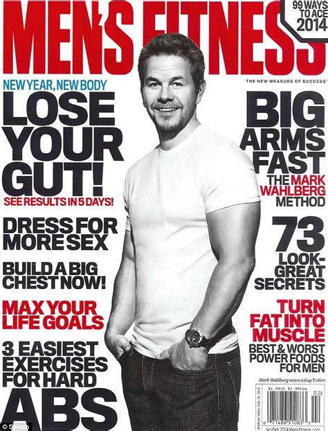 Mark Wahlberg On The Cover Of Mens Fitness Via Uk