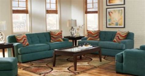 Teal Taupe Living Room Cindy Crawford Living Room Sets