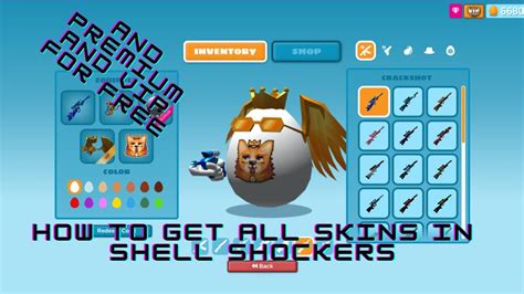 How To Get All Skins In Shell Shockers YouTube