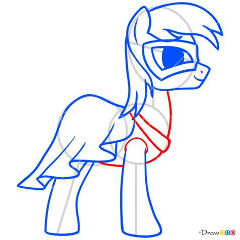 How To Draw Robin My Superhero Pony