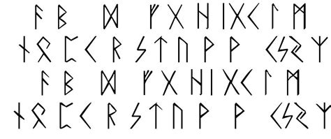 Rune Font By Tydi Fontriver