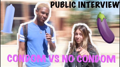 Public Interview Condom Vs No Condom Youtube