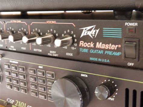 Peavey Rock Master Tube Guitar Preamp Telegraph