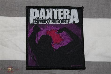 Pantera Pantera Cowboys From Hell Patch Patch Thomasmustaines