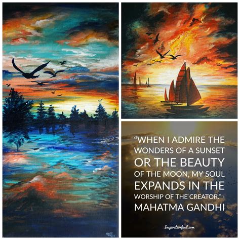How To Paint Two Beautiful Sunset Acrylic Paintings Artyshils Art