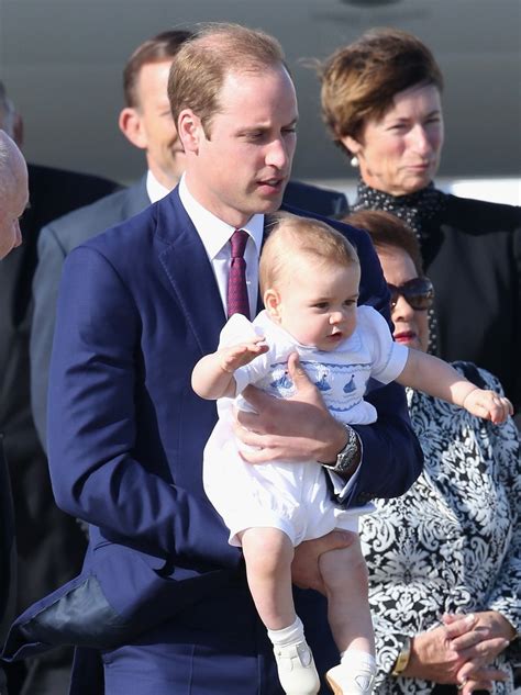 Daddy Duties Devoted Father Prince William Takes Care Of His Vivacious Son The Heart