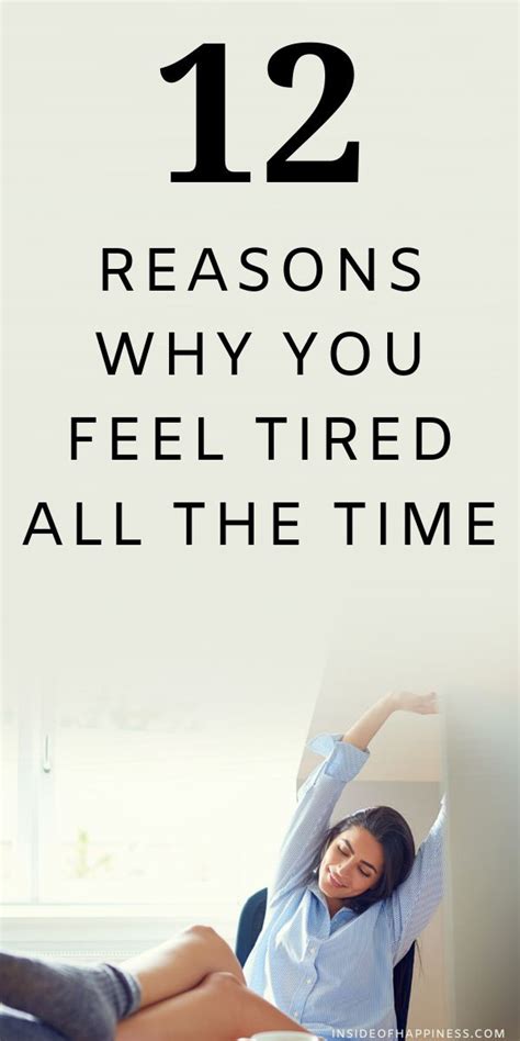 12 Reasons Why You Feel Tired All The Time And How To Fix It How Are You Feeling I Feel