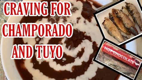 Craving For Champorado And Tuyo Dried Fish Youtube