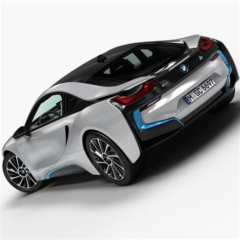 Bmw i8 concept 3d model. 3d 2015 bmw i8 model