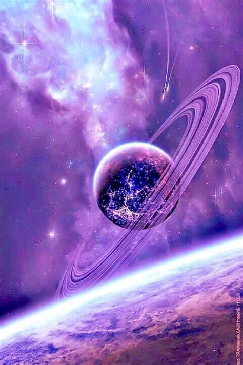 Pin By Dawn Luther On Everything Purple Space Art Astronomy