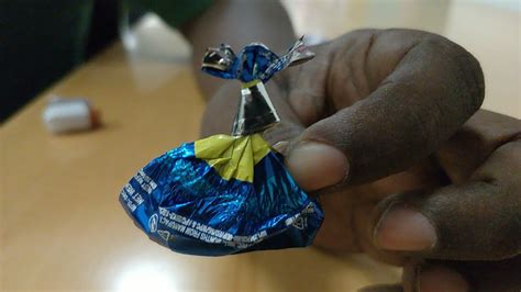 Make Beautiful Dolls With Chocolate Wrapper Youtube