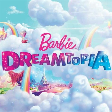 Barbies Dreamtopia Logo In The Clouds