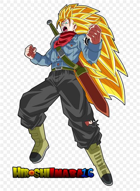 Read more information about the character future trunks from dragon ball z? Trunks Dragon Ball Heroes Cell Goten Super Saiyan, PNG ...