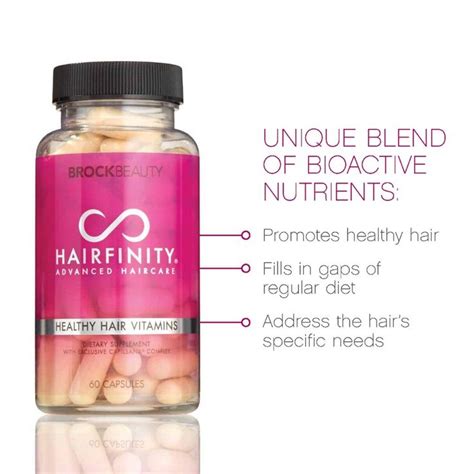 Hairfinity Hair Vitamins Scientifically Formulated With Biotin Amino