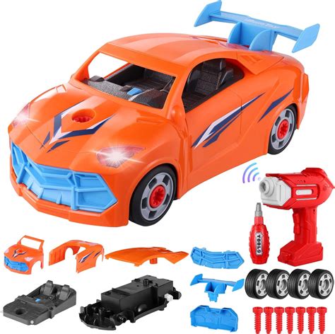Take Apart Racing Car Toys Build Your Own Stem Car With Drilland Remote