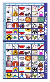 Compound Nouns Legal Size Photo Sinking Ships Game Tpt