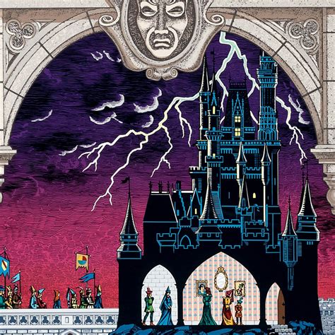 Cinderella Castle Mystery Tour Fantasyland Attraction Poster Etsy
