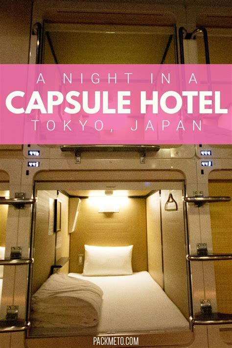 Spending A Night In A Capsule Hotel As A Female In Tokyo Japan Capsule Hotel Japan Japan