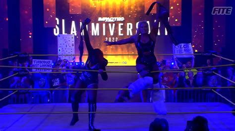 taya valkyrie and rosemary crowned new impact knockouts tag team champions at slammiversary 2022