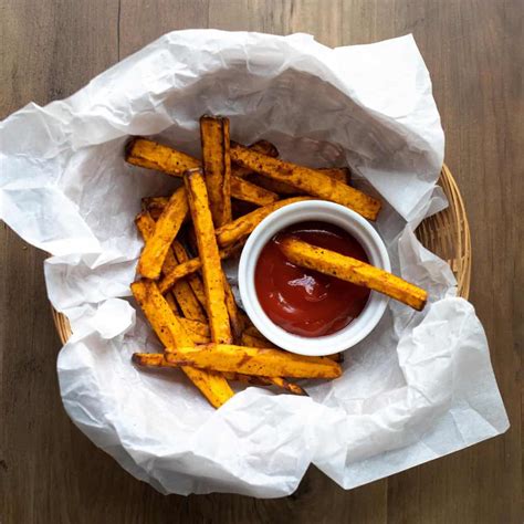 Find Out How To Make Air Fryer Candy Potato Fries That Naked Crispy Tasty Made Simple