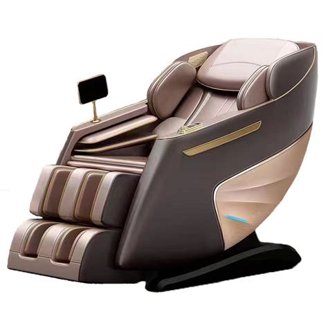 Luxury Ai Voice 4d Full Body Shiatsu Kneading Massage Chair China